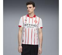 PUMA Maglia gara Home Girona FC 25/26 da uomo, Abbigliamento, Bianco/Rosso, S S