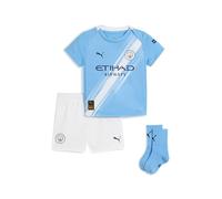 Puma Manchester City Fc 25/26 Home Junior Set Blu 6-9 Months Bambino,Bambina