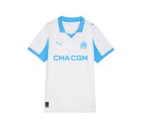 PUMA Maglia gara Home Olympique de Marseille 25/26 da donna, Sport, Bianco/Azure, XS XS