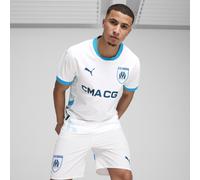 PUMA Maglia gara Home Olympique de Marseille Authentic 24/25 da uomo, Abbigliamento, Bianco, XS XS