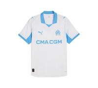 PUMA Maglia gara Home Olympique de Marseille Authentic 25/26 da uomo, Sport, Bianco/Azure, XL XL