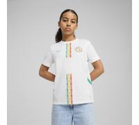 PUMA Maglia gara Home Senegal 2025 per ragazzi, Abbigliamento, Bianco/Sport Verde, 15-16Y 15-16Y