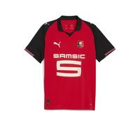 PUMA Maglia gara Home Stade Rennais FC 25/26 da uomo, Sport, Rosso/Nero, XS XS