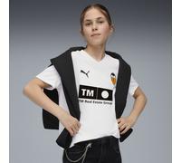 Puma Valencia Cf 25/26 Replica Home Junior Short Sleeve T-shirt Bianco 7-8 Years Bambino,Bambina