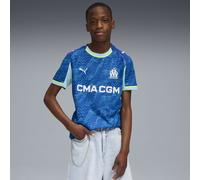 PUMA Maglia gara Third Olympique de Marseille 25/26 per ragazzi, Abbigliamento, Blu, 9-10Y 9-10Y
