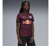 PUMA Maglia gara Third RB Leipzig 25/26 per ragazzi, Abbigliamento, Nero/Fast Rosso, 15-16Y 15-16Y