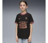 PUMA Maglia gara Third Stade Rennais FC 25/26 per ragazzi, Abbigliamento, Nero, 11-12Y 11-12Y