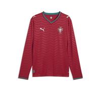 Puma Portugal 25/26 Replica Home Long Sleeve T-shirt Rosso L Uomo