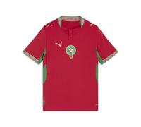 PUMA Maglia Home Marocco 2026 per ragazzi, Accessori, Rosso, 11-12Y 11-12Y