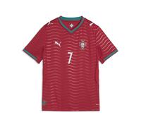 PUMA Maglia Home Portogallo Player 2026 per ragazzi, Accessori, Rosso, 5-6Y 5-6Y