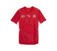 PUMA Maglia Home Svizzera 2026 Authentic da uomo, Accessori, Rosso, XXL XXL