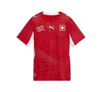 Puma Suisse Sfv 25/26 Replica Home Junior Short Sleeve T-shirt Rosso 9-10 Years Bambini