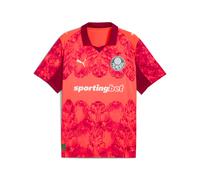 PUMA Maglia KIDSUPER x SE PALMEIRAS da uomo, Sport, Glowing Rosso/Dark Crimson, L L