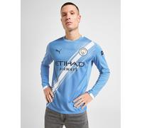 PUMA Manchester City FC 2025/26 Long Sleeve Home Shirt, Blue XL