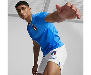Puma Maglia Marca Modello FIGC Home Jersey Replic, Ignite Blue Ultra Blue, XL