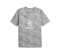 PUMA Maglia pre-partita AC Milan da uomo, Sport, Smokey Grigio/Bianco, XS XS