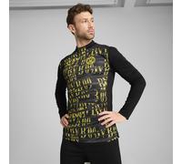 PUMA Maglia pre-partita con zip a un quarto Borussia Dortmund da uomo, Abbigliamento, Nero/Faster Giallo, XL XL