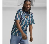 PUMA Maglia Retro Manchester City ftblSTATEMENT da uomo, Abbigliamento, Marine Blu/Turquoise Surf, M M