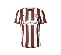 PUMA Maglia trikot 'FC St. Pauli 25/26' cioccolato / rosso / bianco Uomo PUMA XXL