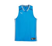 PUMA Maglia trikot 'Hoops Team Game' blu / azzurro / bianco Uomo PUMA M