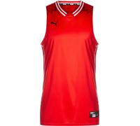 PUMA Maglia trikot 'Hoops Team Game' rosso / nero / bianco Uomo PUMA XXL