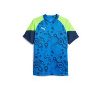 PUMA Maglia trikot 'Individual Cup' blu / navy / lime / bianco Uomo PUMA L