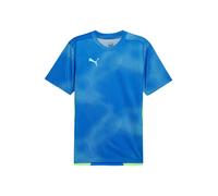 PUMA Maglia trikot 'IndividualFinal' blu / acqua / lime Uomo PUMA S