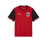 PUMA Maglia trikot 'Österreich 2026' rosso scuro / nero / bianco Donna PUMA M