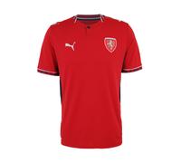 PUMA Maglia trikot 'Tschechien 2026' rosso ciliegia / nero / bianco Donna PUMA L