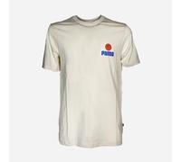 PUMA Maglietta a Maniche Corte da Uomo Peperoncino in Polvere Bianca