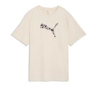 Puma - ESS GRAPHIC Animal Relaxed Tee-Shirt Bianco - Abbigliamento S Bianco