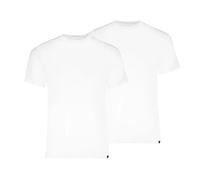 PUMA Everyday Crew Neck T-Shirt, Bianco, L (Pacco da 2) Uomo
