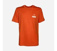 PUMA Maglietta a Maniche Corte Uomo Peperoncino Polvere Arancione