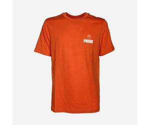 PUMA Maglietta a Maniche Corte Uomo Peperoncino Polvere Arancione
