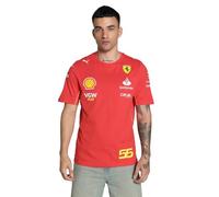 T-Shirt Scuderia Ferrari Sainz, Rosso/Altro 3XL