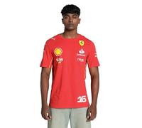 T-shirt Puma Scuderia Ferrari Charles Leclerc rossa - L