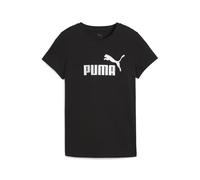 PUMA Maglietta con Logo Ess Metallic No. 1 da Donna XXL, Black Metallic Silver