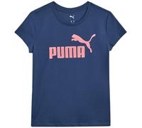 PUMA Maglietta da ragazza con logo Core per ragazze, maglietta basic a girocollo a maniche corte (7-16), Temporale, 12-14