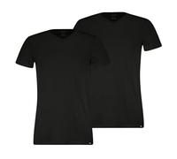 PUMA Everyday V-Neck T-Shirt, Nero, M (Pacco da 2) Uomo