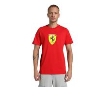 T-shirt Scuderia Ferrari HP Race con scudetto grande colorato da uomo L