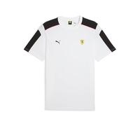 Puma Maglietta da Uomo Ferrari Race MT7 Motorsport, Bianco, Large