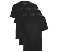 PUMA Maglietta da uomo Statement Deluxe Edition - Cotone - Confezione da 3 pezzi, Nero , XXL