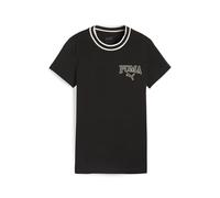 PUMA Maglietta della Squadra, Tee Unisex-Adulto, Black, XS