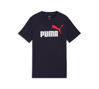PUMA Maglietta ESS 2 COLOR No.1 Logo B New Navy Tees (confezione da 1)