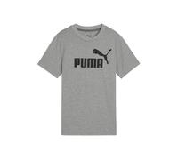 PUMA Maglietta 'ESS No. 1' grigio sfumato / nero, Taglia 164