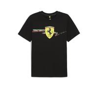 PUMA Maglietta Ferrari Race Big Shield da Uomo, PUMA Black, XL, Puma Black, XL