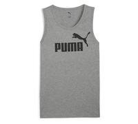 PUMA Felpa sportiva 'ESS No. 1' grigio / nero, Taglia S