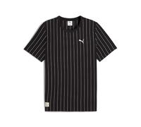 PUMA Maglietta Unisex a Righe (Confezione da 1)