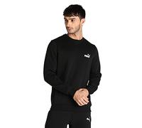 PUMA FL, Uomo Ess Small Logo Crew Men's, Nero, M