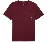 Puma - M Tad Tech Triblend Tee Bordeaux - Abbigliamento M Bordeaux